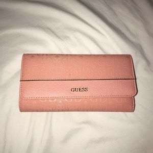 Pink Guess wallet